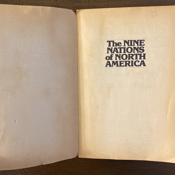The Nine Nations of North America by Joel Garreau (paperback) Vintage, 1981 - Picture 2 of 8